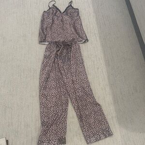 Leopard Print Women's Pajamas